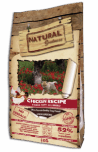 Perros Cachorros - Natural Greatness Receta de Pollo SIN grano