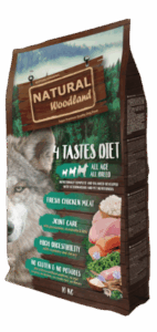 Perros Cachorros y Adultos - Natural Woodland 4 Tastes SIN glúten