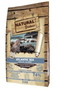 Gatos Adultos Esterilizados y Seniors - Natural Greatness Receta Atlantic Sea SIN grano